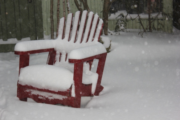 Muskoka Chair in Winter