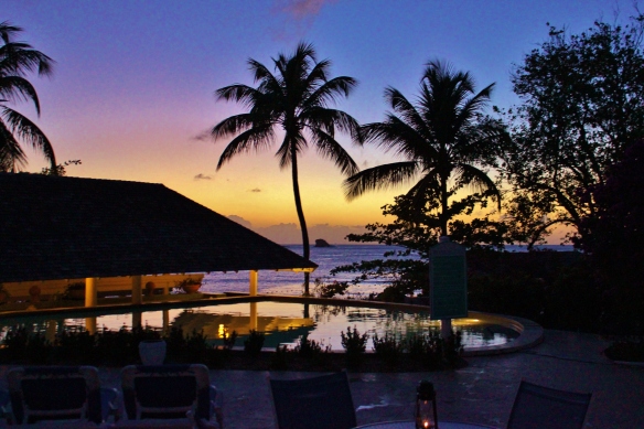 St Lucia sunset