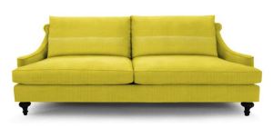 Jonathan Adler Yellow sofa